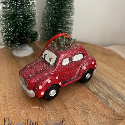 Autó fenyőfával - akasztós