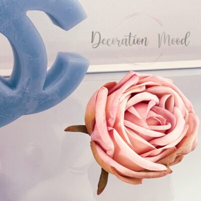 Rózsafej - 7cm (mályva)